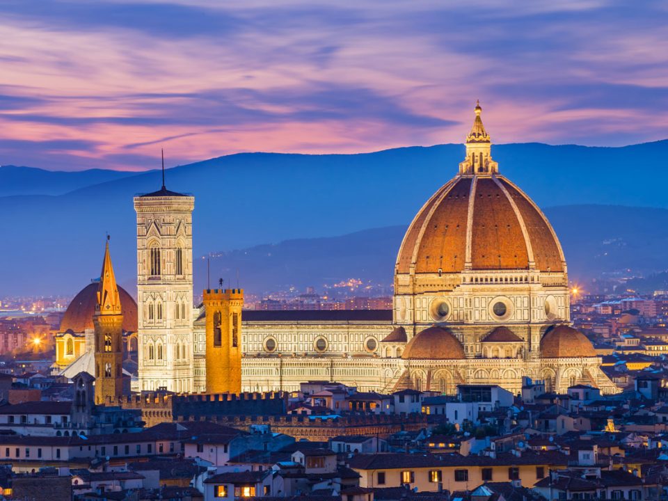 History of the Cathedral of Santa Maria del Fiore Duomo in Florence Italy
