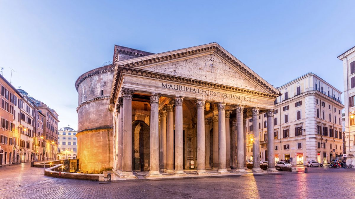 History of the Pantheon in Rome Italy