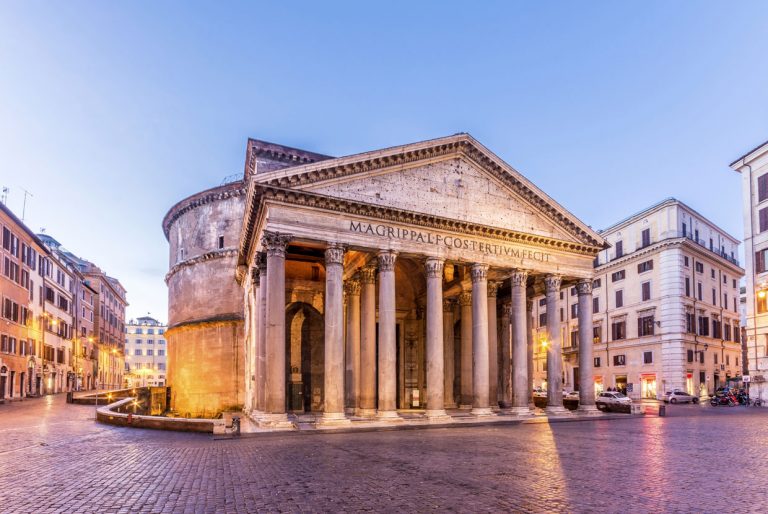 History of the Pantheon in Rome Italy