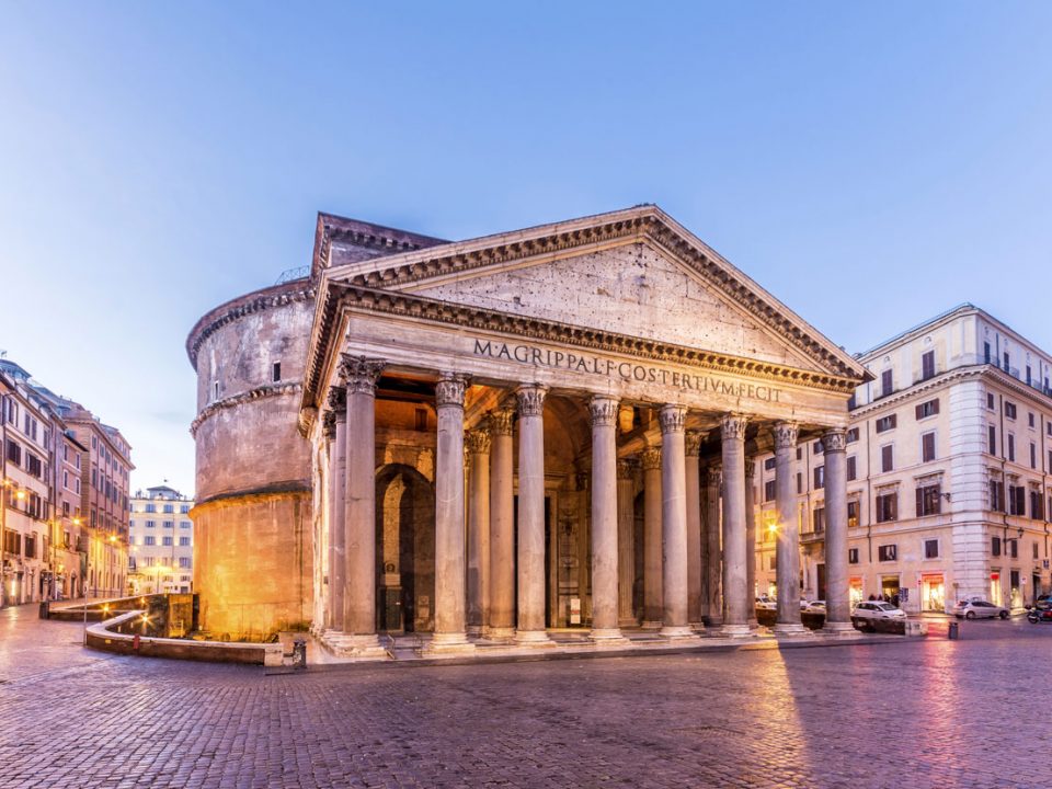 History of the Pantheon in Rome Italy