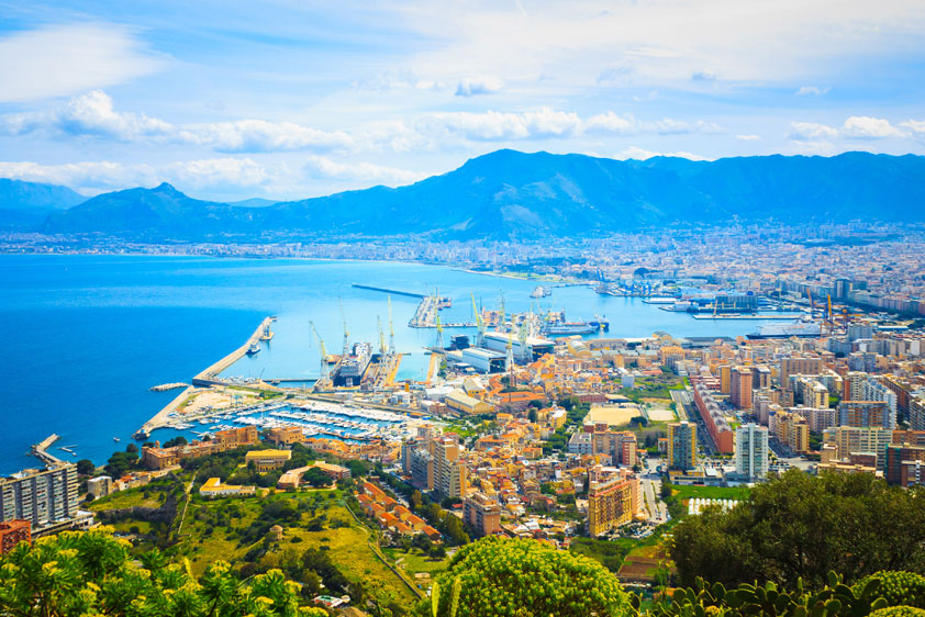 Palermo Sicily city in Italy