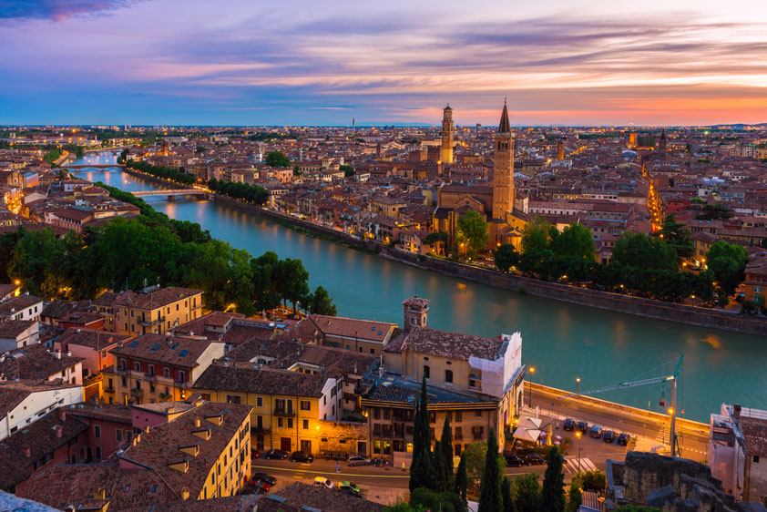 Verona Italy one of Italys most romantic cities